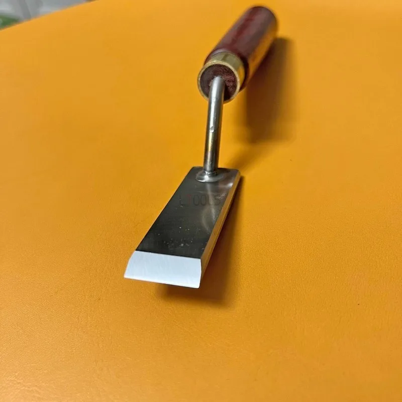 10/16/20mm Long Neck Carving Chisels Woodworking Groove Trimming Special High Foot Shovel Flat Bottom Gooseneck Shovel Knife