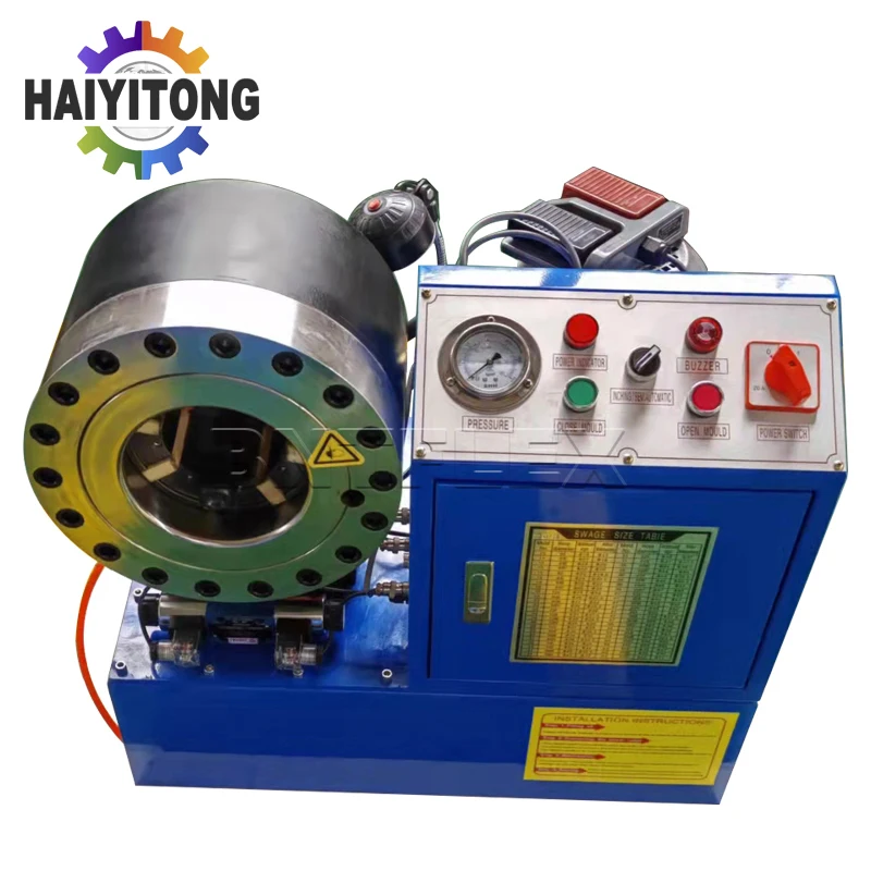 Factory sales high pressure hose Crimping Machine For Hydraulic Hose BNT68 steel pipe presses