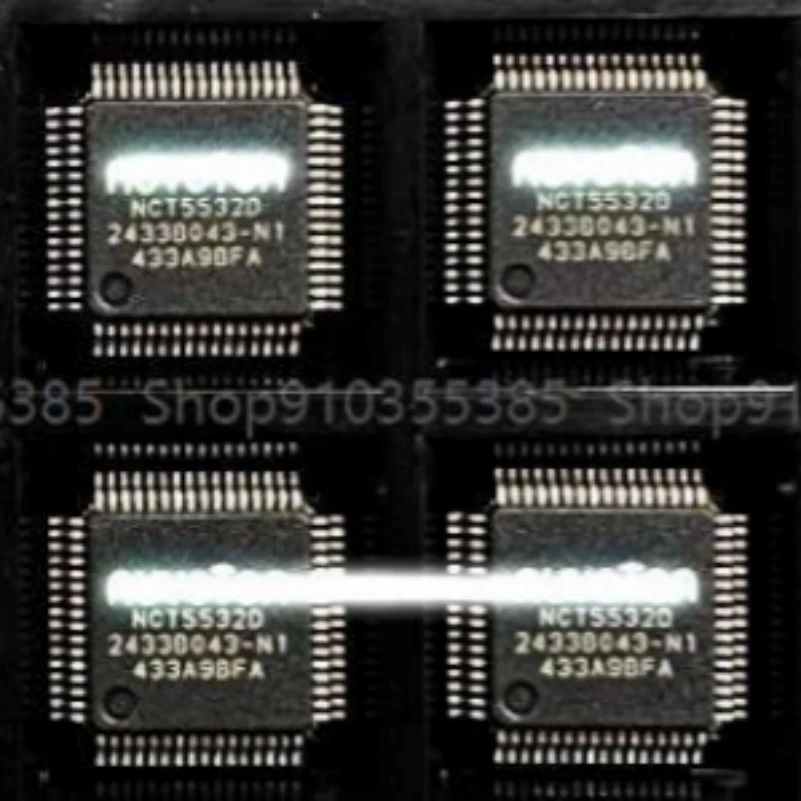 10pcs New NCT5532D NCT5532-N1 LQFP-64 interface special controller chip