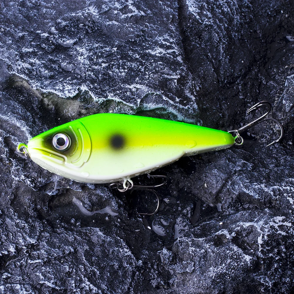 Señuelo Crankbait de cuerpo duro – Artificial realista para lubina - imagen 5