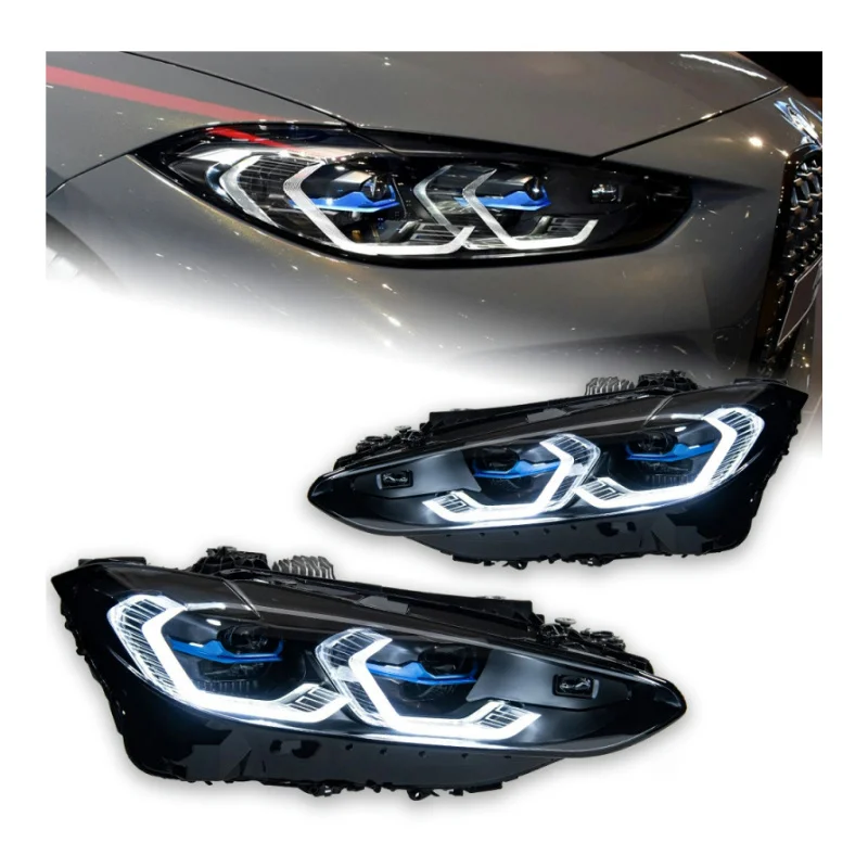 

Laser Headlights 1 pcs Left or Right for BMW 4-Series G22 G23 G26 M4 G82 425 430 Head Lamps Assembly M3 M4 Front Lights