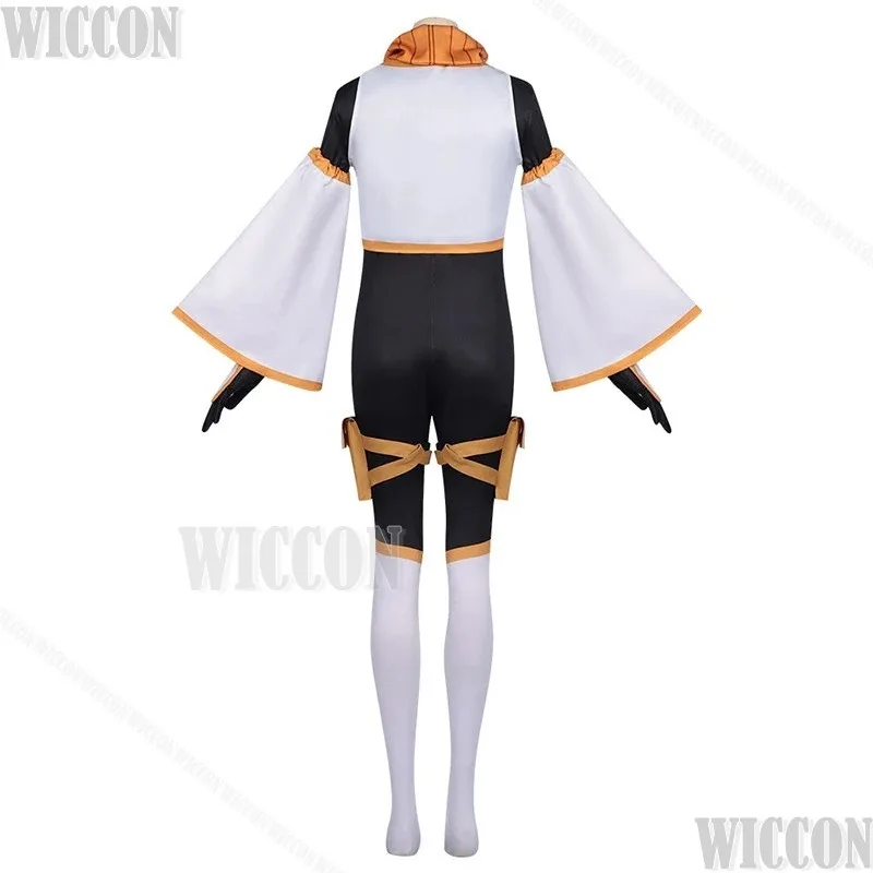 بدلة النينجا أنيمي Neet Kunoichi إلى Naze Ka Dousei Hajimemashita أزياء تنكرية شعر مستعار للنساء والبنات الهالوين لعب الأدوار؛ 3، c'5.b؛ 8'