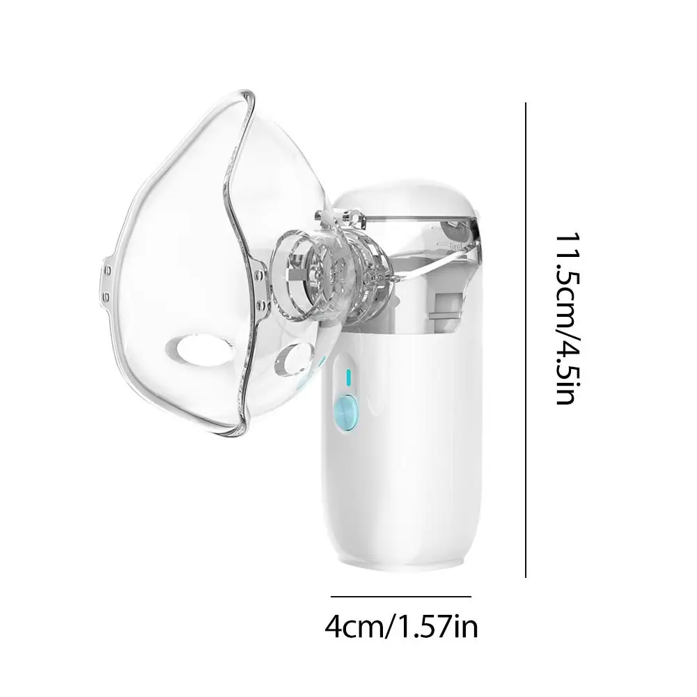 Przenośny nebulizator Wydajny ręczny nebulizator dla dorosłych i dzieci Nebulizator ultradźwiękowy Nebulizator kompresyjny klasy medycznej