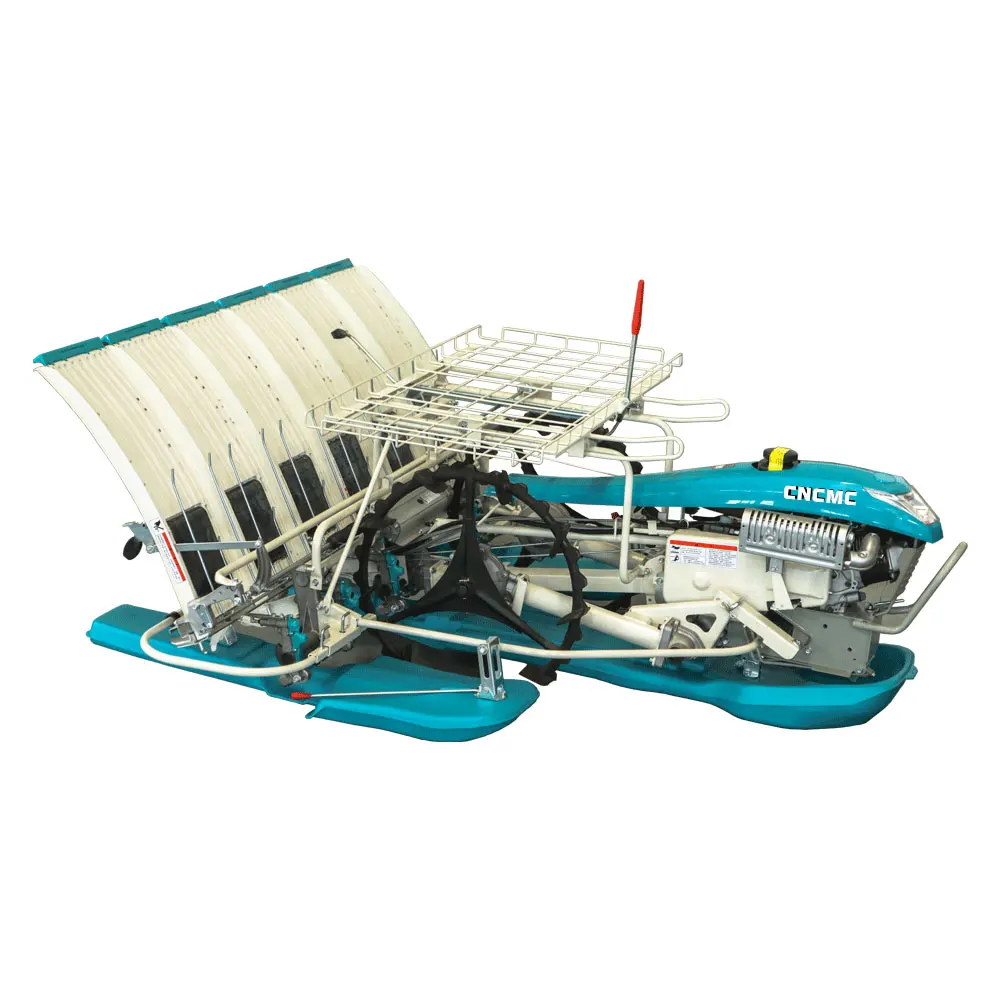 

【Hot】CNCMC 4 Row 6 Row Walk Behind Hand Push Rice Paddy Transplanter Seeder