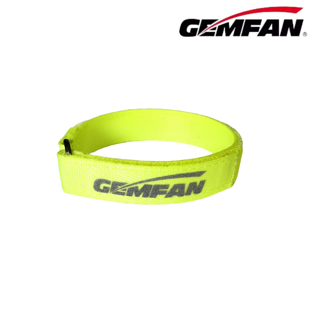 Gemfan Anti Skid Woven Lipo Battery Strap Cable Tie 16X250mm Yellow / 20X250mm Red High-Strength Straps for FPV Freestyle Drone