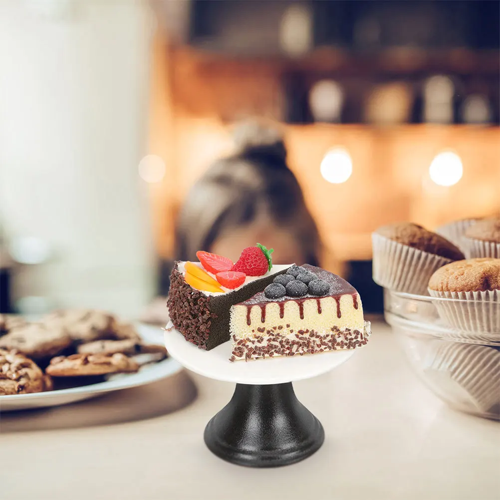 

Retro Cake Stand Stands for Dessert Table Display Cakes Ceramic Holder Pedestal