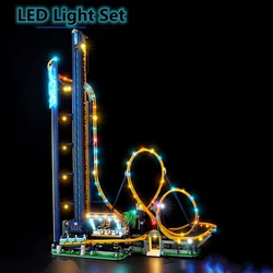 NEW IN STOCK Retrofit Electric Moto RC LED Light Set For Loop Coaster Compatible With LEGO 10303 Set Building Blocks Bricks Toys