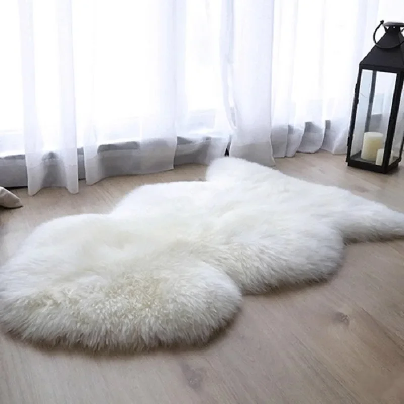 Fluffy Wool Blanket Luxury Thick Children Blanket Thermal Insulation Personalised King Size Nordic Home Textile Products