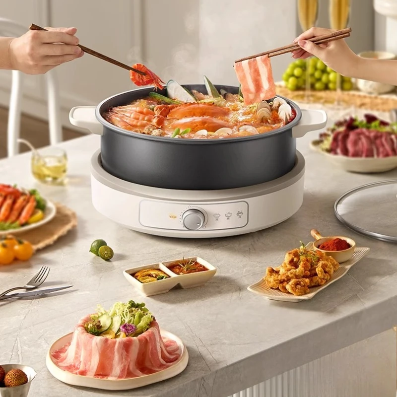 

ZYY household split electric cooking pot hot pot multi-functional integrated cooking machine cooking machine