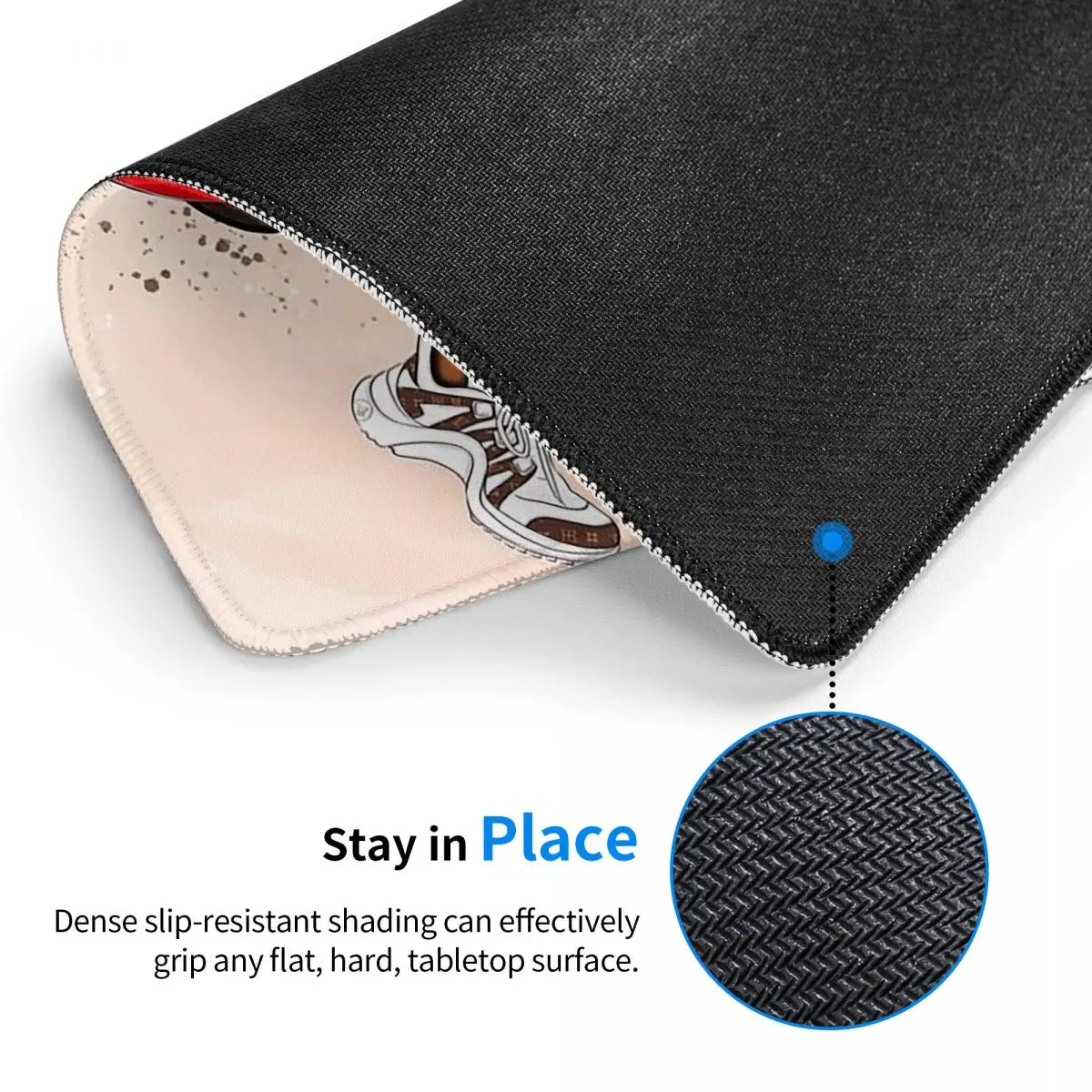 Nutella Cutie Multi-size Mouse Pad Computer Keyboard Mouse Mat Gaming PC Laptop Desk Mat Office Accessories Table Mats