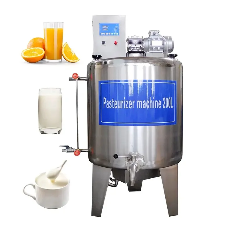 Small Tunnel  Milk Batch Pasteurizer Machines