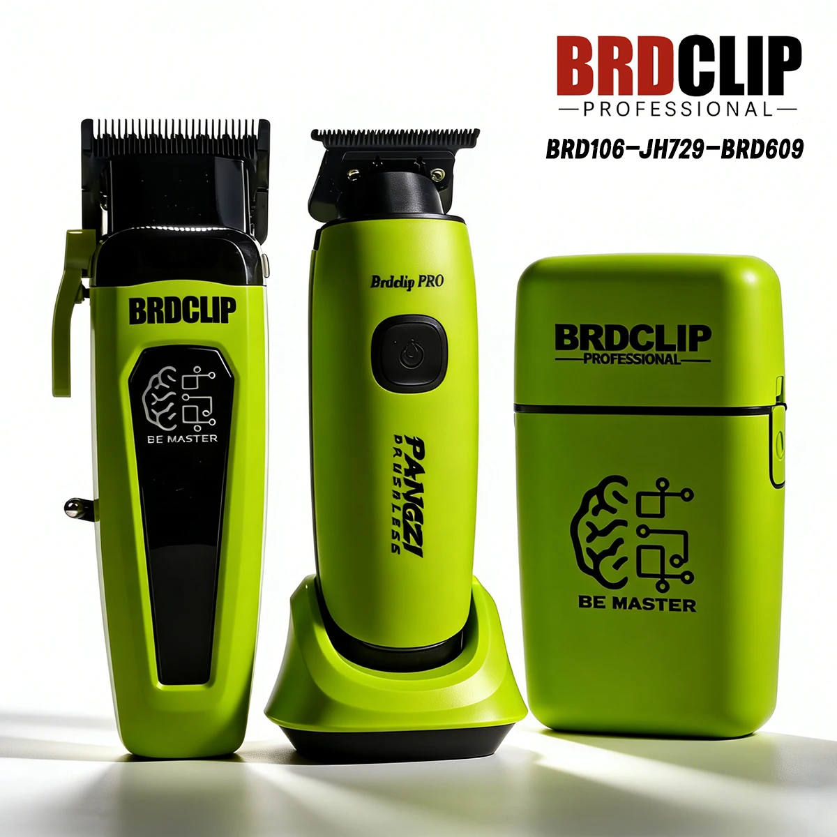 

Профессиональная машинка для стрижки волос BRDCLIP 7500 об/мин, триммер для мужчин 8000 об/мин, бесщеточный двигатель, зарядное устройство, лезвие DLC, машинка для стрижки волос для парикмахеров