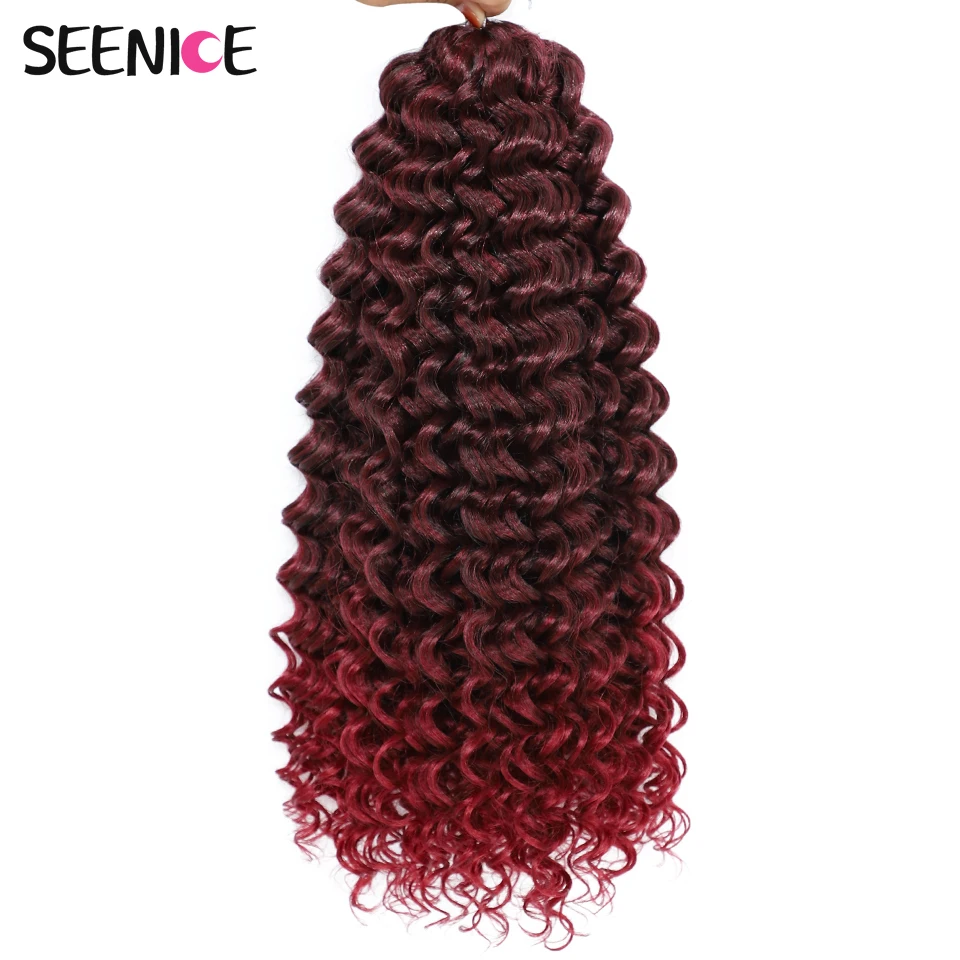 22 Zoll Marshmallow synthetische Afro Curl Häkeln Haar Twist Braid verworrene lockige Flechten Haarverlängerungen Ombre Blonde für BlackWomen – Detail 10