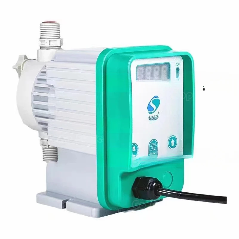 6-25L/H 1-7Bar Electromagnetic Diaphragm Metering Pump, Treatment, Scale Inhibitor Chlorine Dioxide Automatic Quantitative