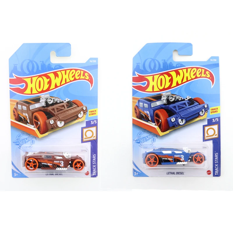 

2021-74 2022-121 LETHAL DIESEL Original Hot Wheels Mini Alloy Coupe 1/64 Metal Diecast Model Car Kids Toys Gift