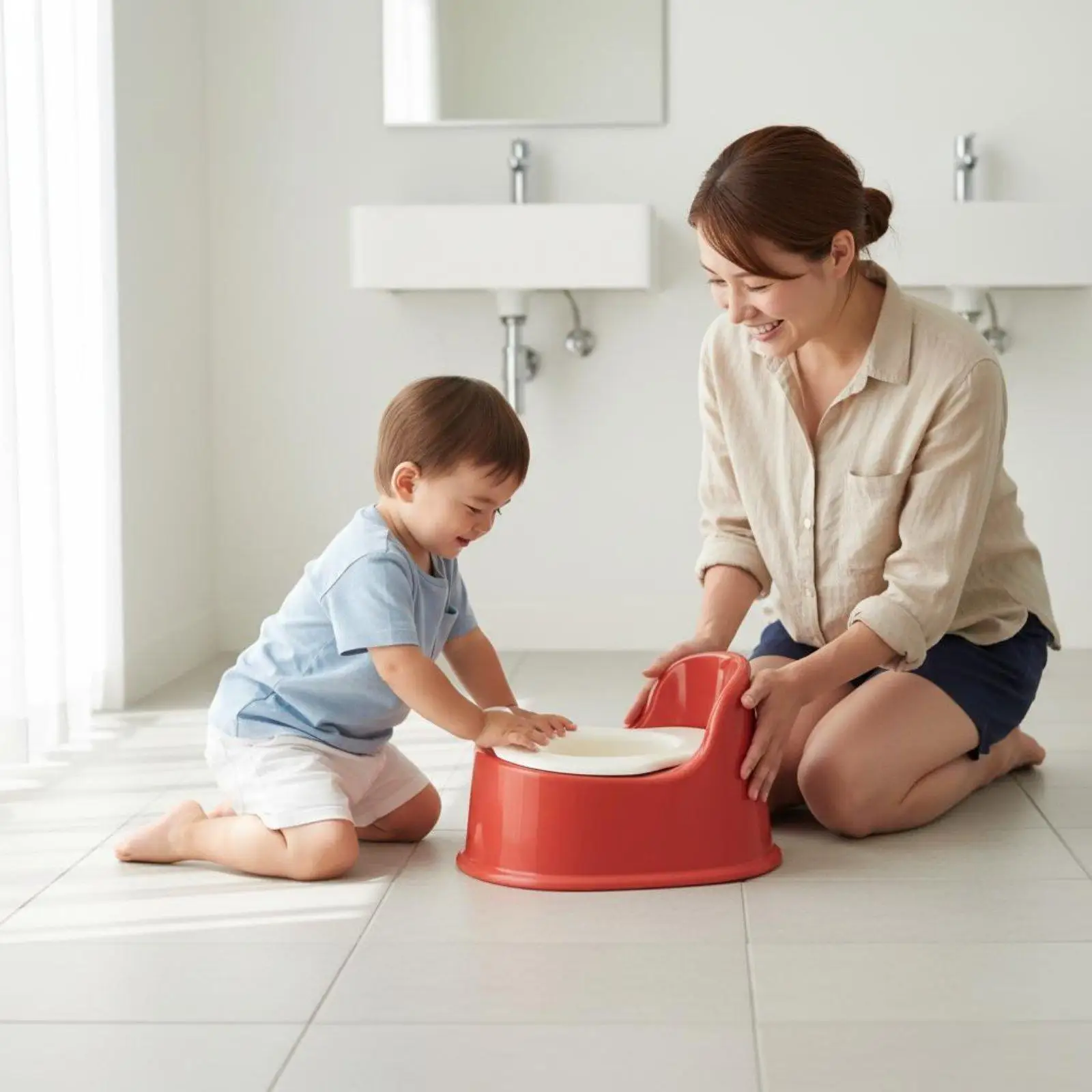 子供用トイレディープボウルおまる椅子スプラッターガード付きポータブルトイレ子供用便座浴室用