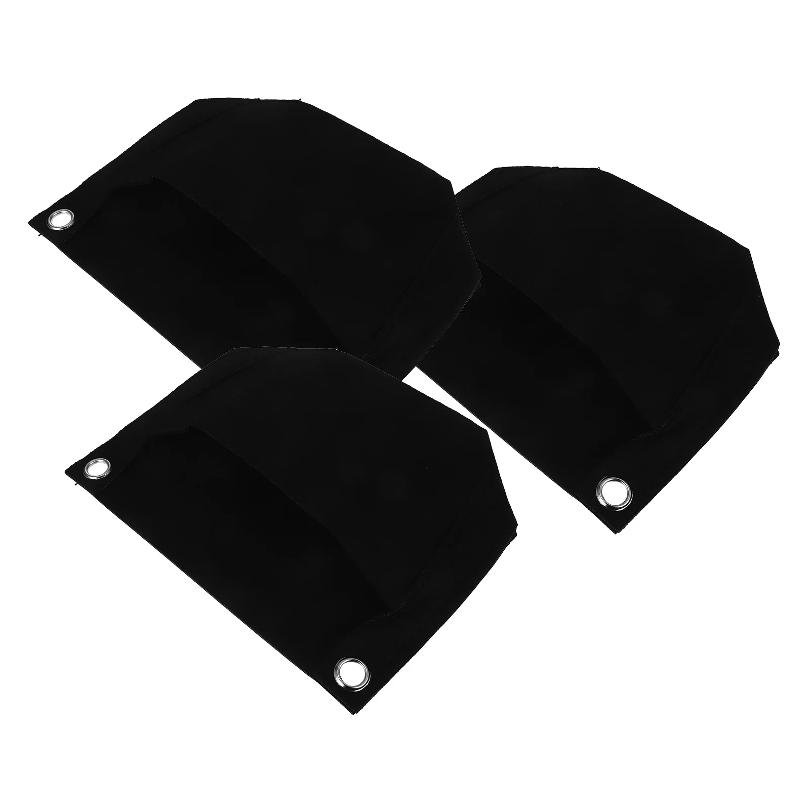 

3pcs Black Planting Bags Non Woven Grow Bags Hanging Planter Durable Vegetable Flower Nursery Bag Vertical Garden Planter
