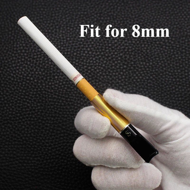 SANDA Cigarette Holder replaceable core filter For 8mm Microfilter Smoke Mouthpiece Reducing Tar Classic Tobacco Filter Men Gift