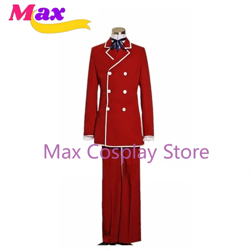 

Max Cos Anime Maximillion Pegasus Red Full Set Cosplay Costume Custom Made For Halloween Christmas