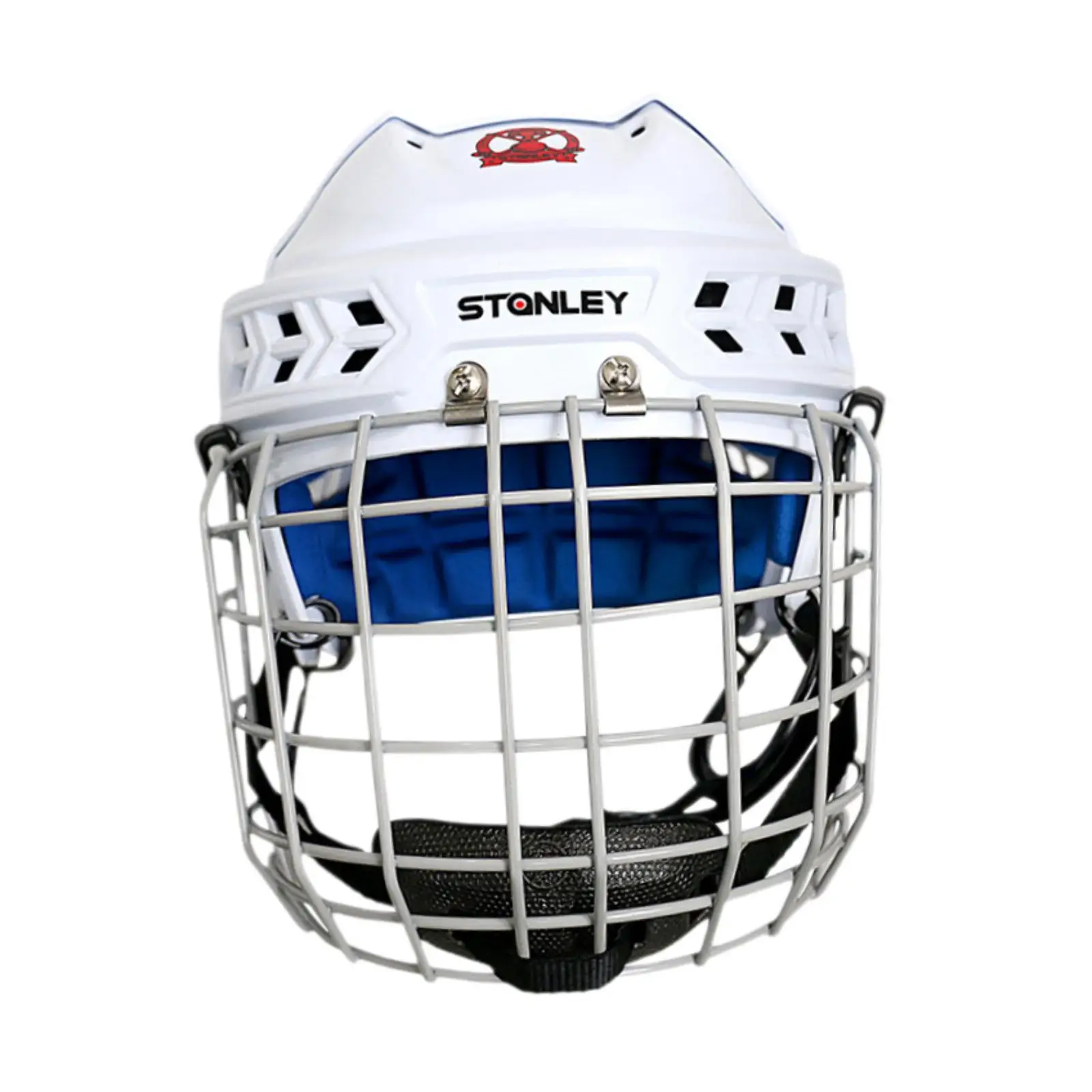 Hockey Helmet Adults Padded Structure Adjustable Fit Ice Hockey Training Practice Training Gear Sports Helmet Headgear