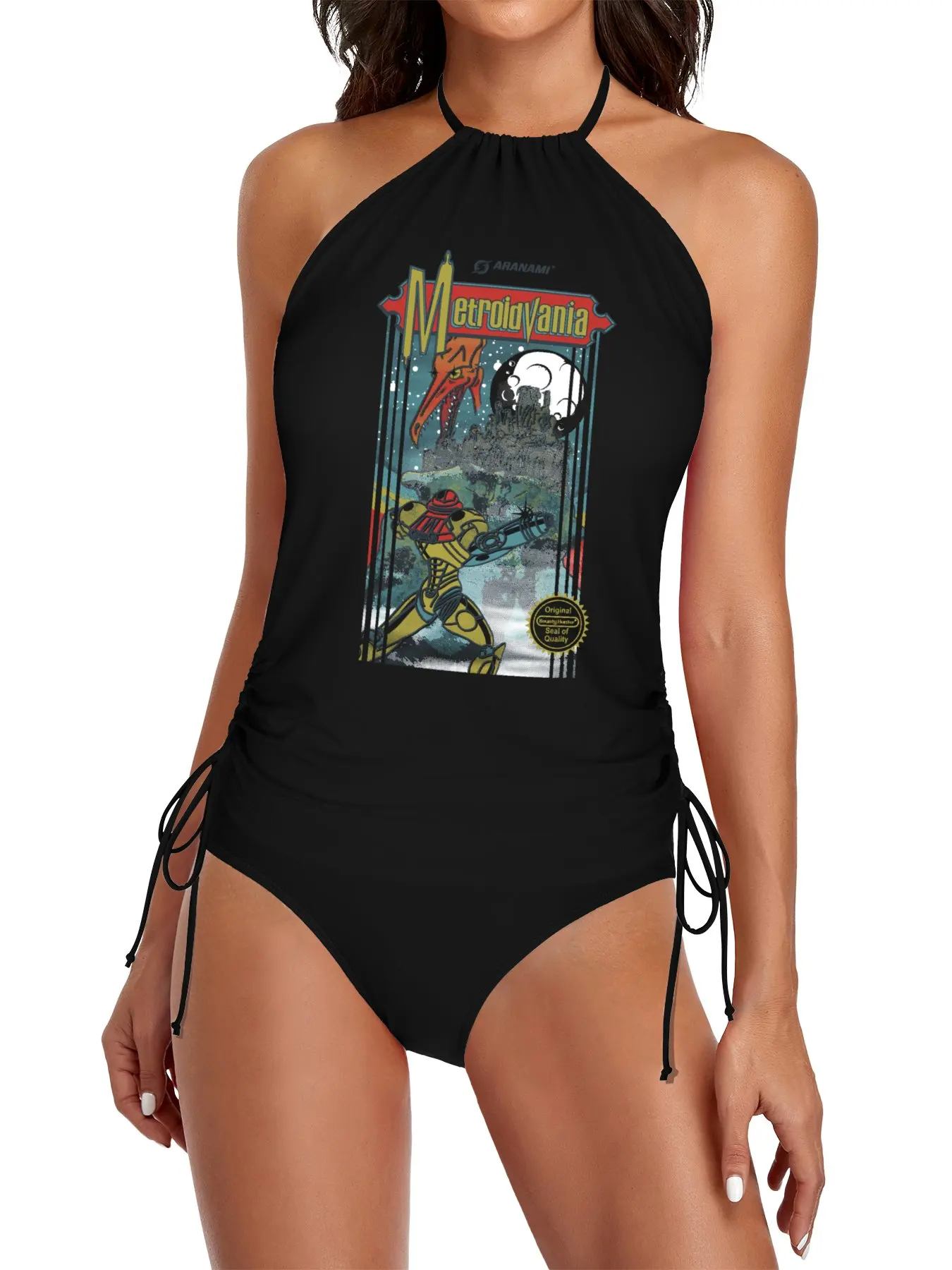 

Metroidvania Split Swimsuit Set women's beach suit Bikini swimsuit Beach shirt beach dresses 2025