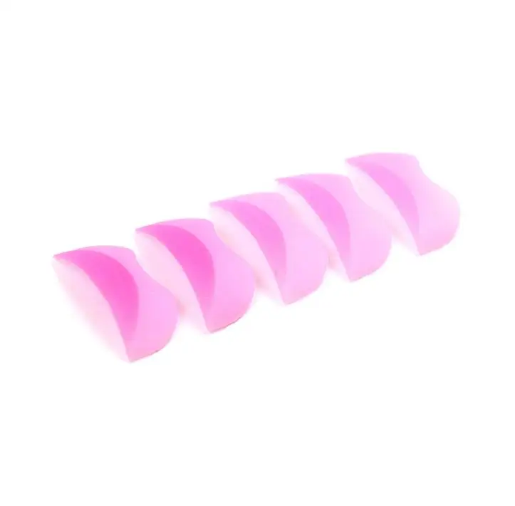 

100bag 5pairs/bag Pink Silicone Eyelash Perm Pad Recycling Lashes Rods Shield lifting 3D Eyelash Curler Tools SN807