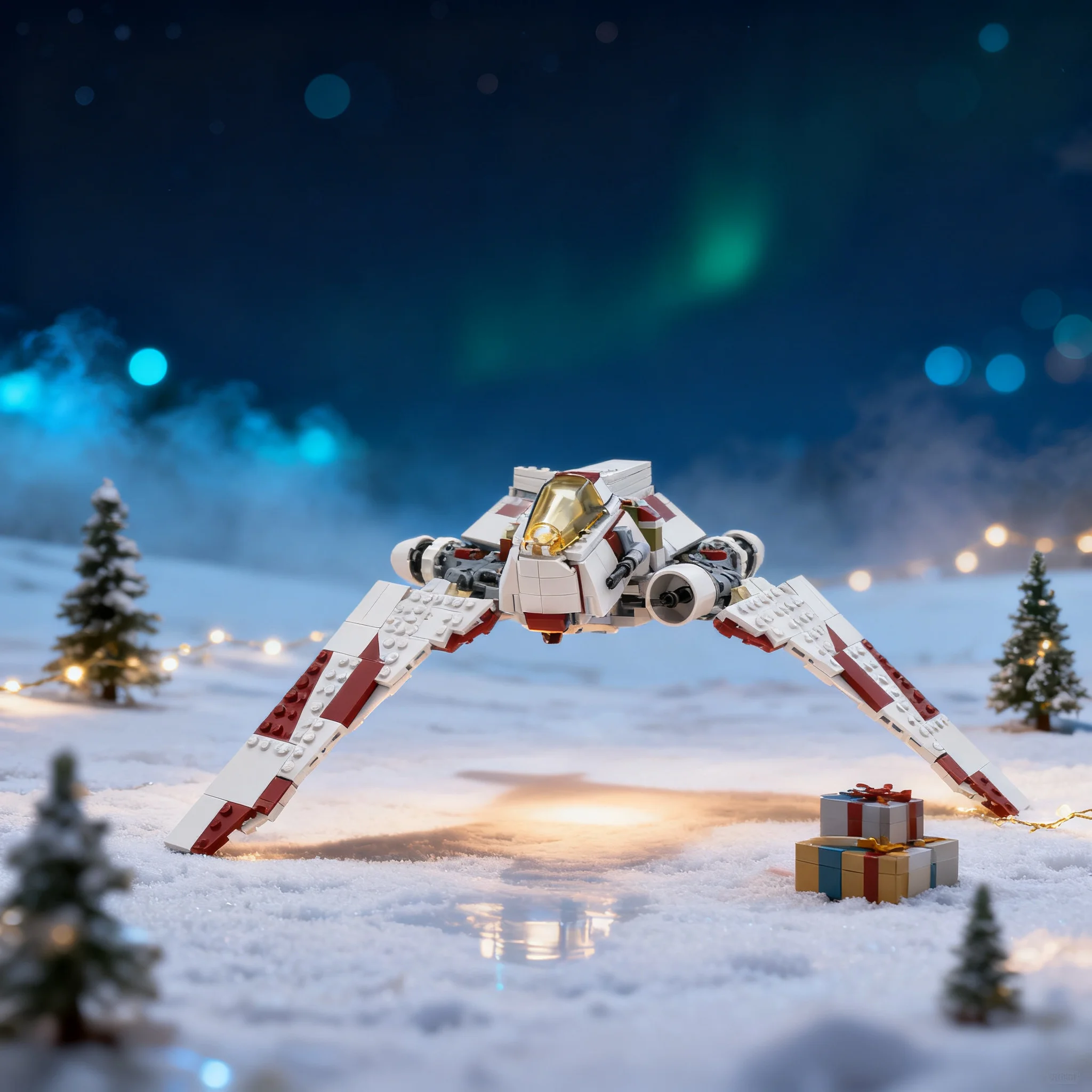 307pcs MOC Star Battle Nu-Class Attack Shuttle-75432 Alt Model Building Blocks Architecture Christmas Gift Toys Creative Brick