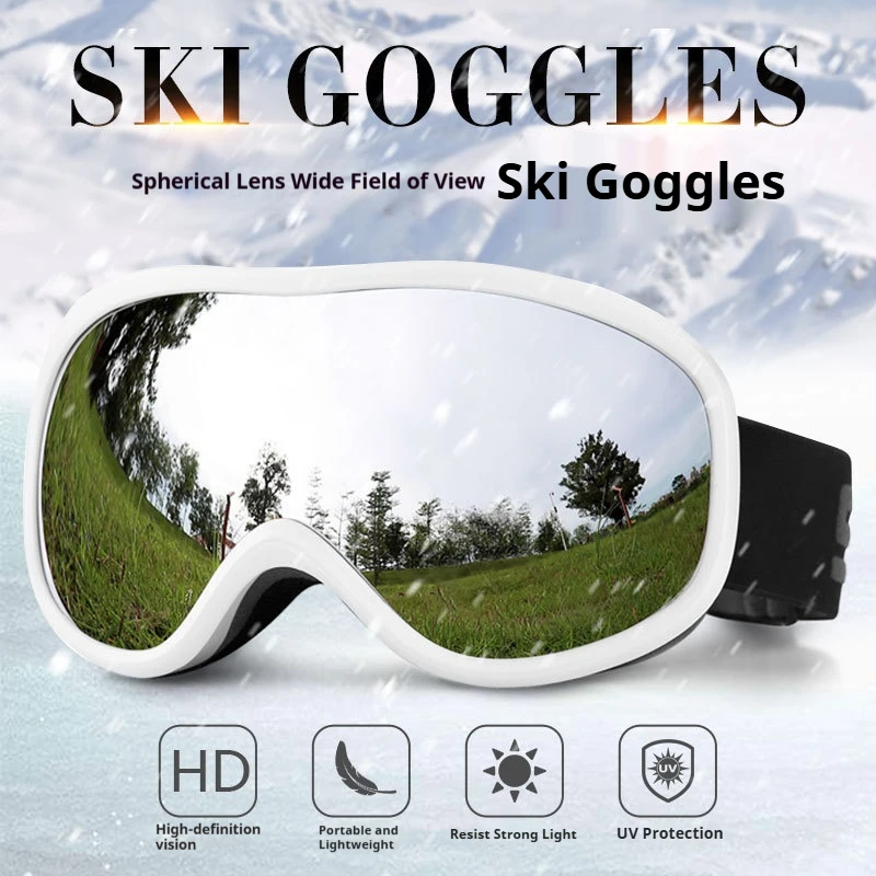 

Ski Goggles for Men Women Anti Fog Snow Goggles with Dual Lens UV Protection Skiing Snowboarding Winter Sports Safety Glasses