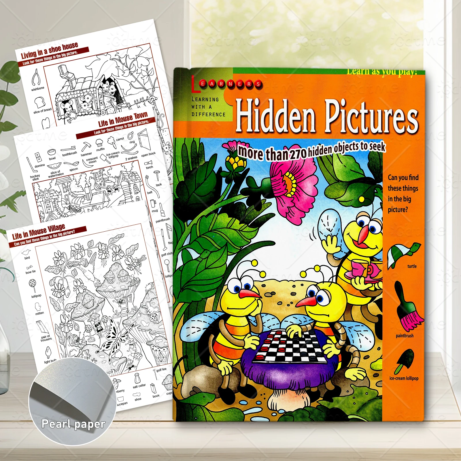 Hidden Pictures : The Great Search - Fun Picture Book Adventure with Hidden Objects! Relaxation Hand Drawn Book