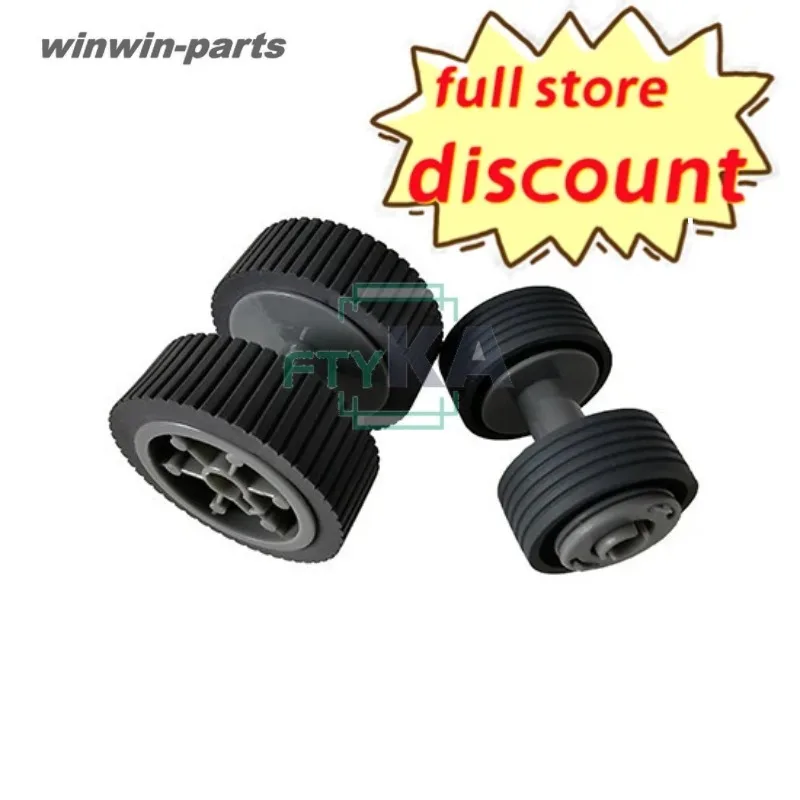 1x Brake and Pick Roller Kit for Fujitsu Fi-6130 Fi-6130Z Fi-6230 Fi-6140 Fi-6240 Fi-6125 6225 PA03540-0001 PA03540-0002 IX500