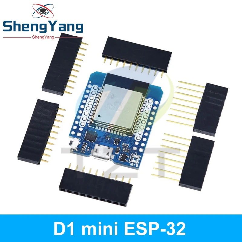 Esp8266 D1 Mini Pro Wifi Nodemcu Data Logger Shield Ds1307 Battery 0.66 Oled Dc Power Buzzer V1.0.0 Dual Base For Wemos Diy Kit