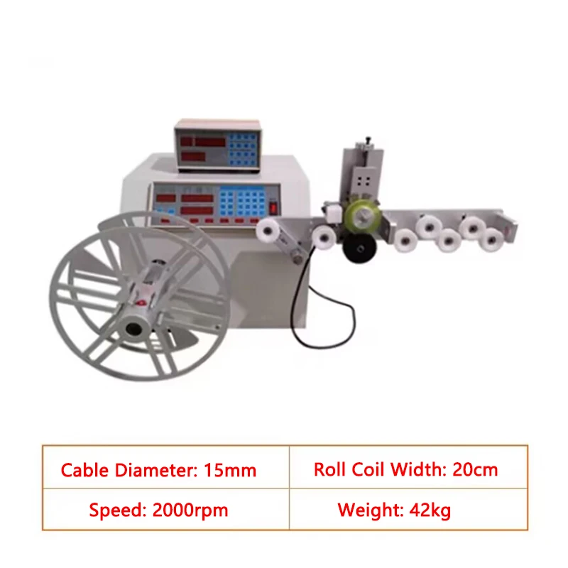 Automatic Cable Winding Machine Cable Rolling Machine Length Measuring Electric Wire Winding machine Power line Winder