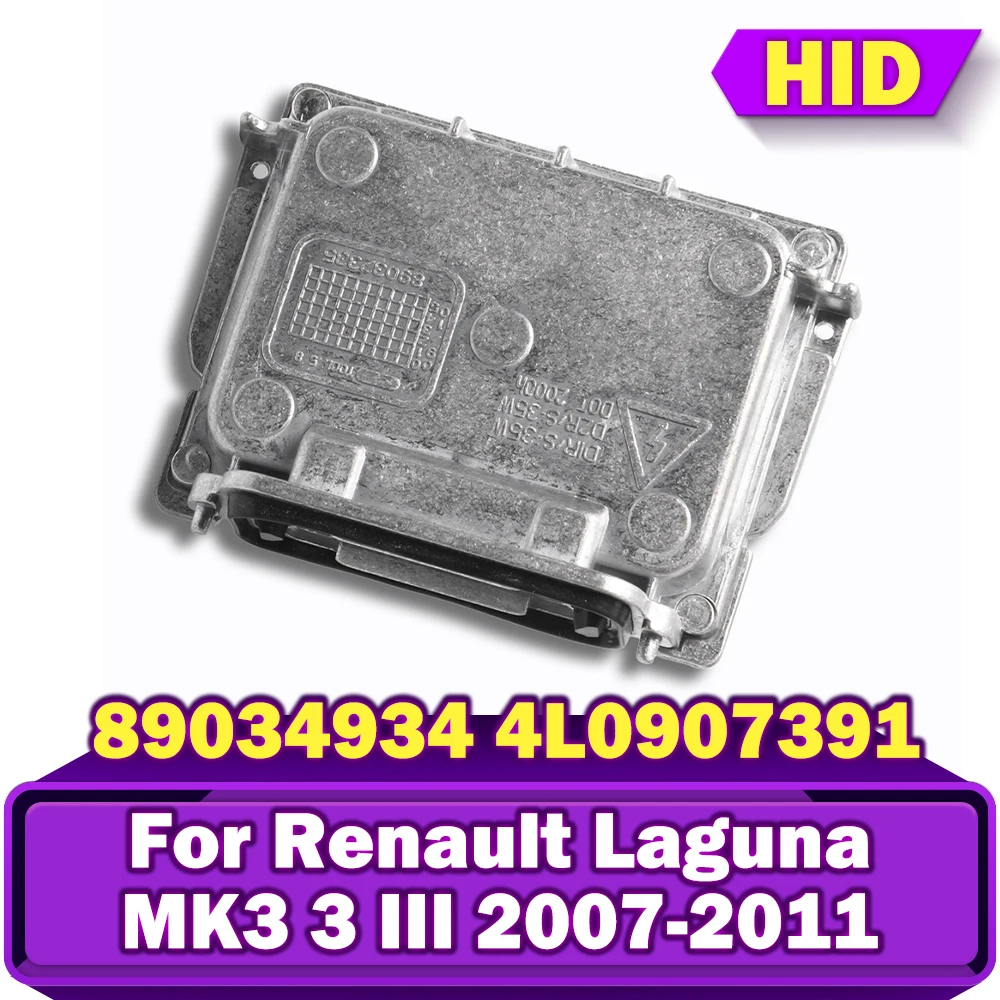 

89032335 4L0907391 89034934 63117180050 HID Xenon Ballast Control Block D1 D2 Car For Renault Laguna MK3 III 2007-2009 2010 2011
