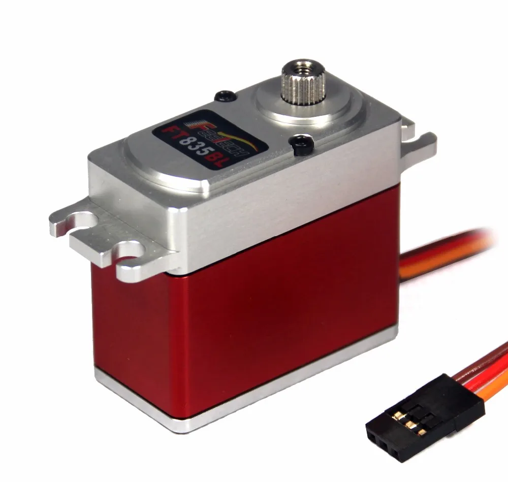 Rohs Standard FT835BL 35KG 180 Degree High Precision Digital Brushless RC Servo High Voltage Metal Gear for Robot Car Toy