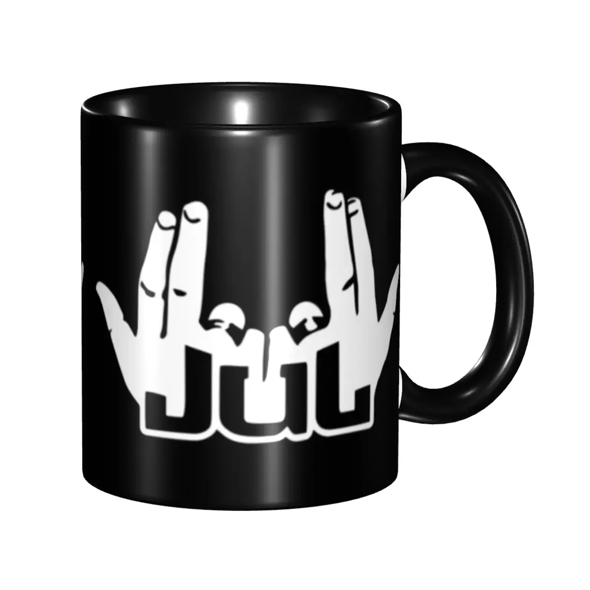 Personalized Rapper Music Jul Coffee Mug DIY Ceramic Tea Milk Cups