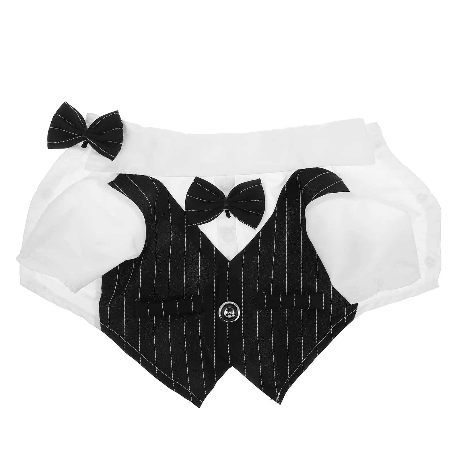 

Tie Clothes for Pets Miss Bow Dog Suit Polyester Wedding Costume Puppy Halloween