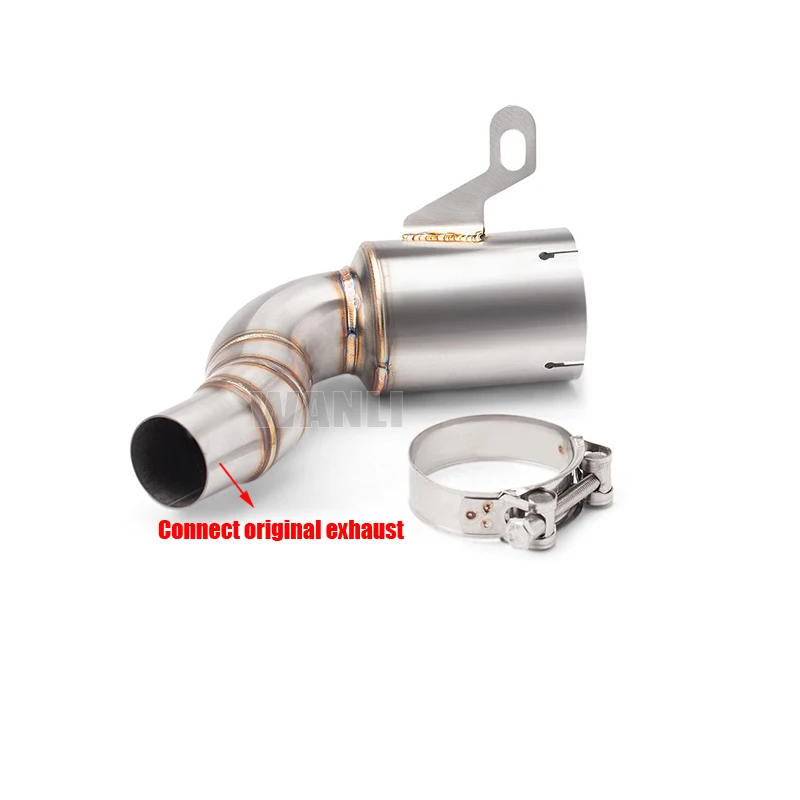 For KTM 390 Adventure 250 Adventure 250 390 ADV DUKE 250 DUKE 390 2020 - 2023 Motorcycle Middle Link Pipe Exhaust Pipe