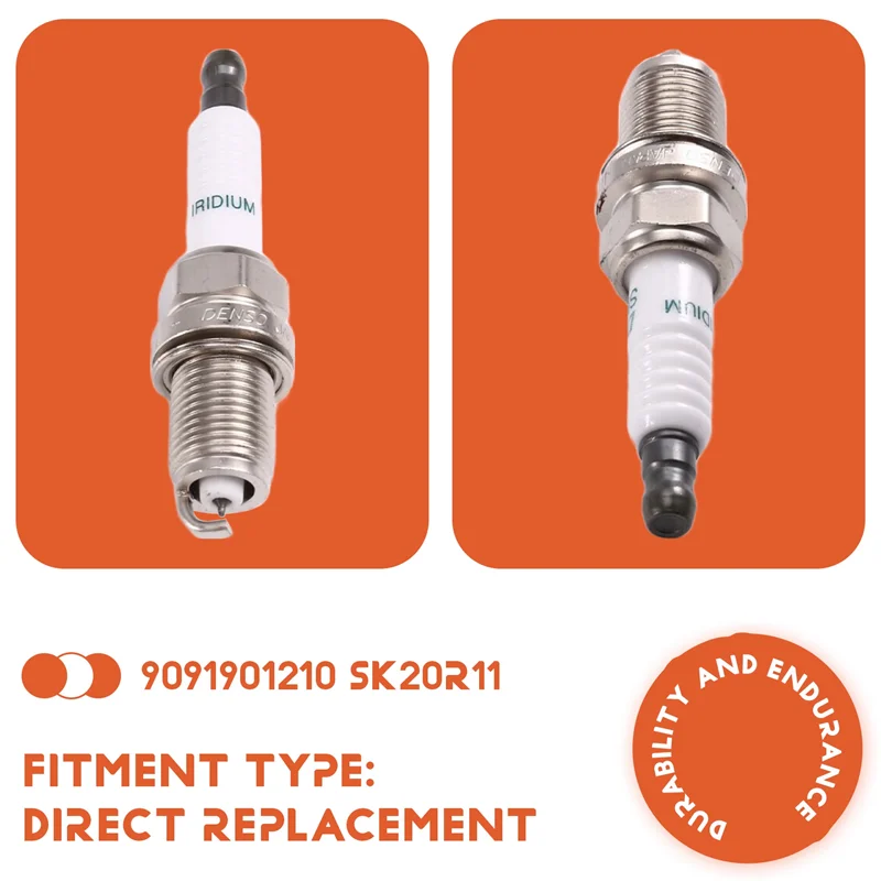

Автомобильные 4 шт. автомобильные свечи зажигания для Toyota 4Runner Camry Corolla Celica Lexus ES300 GS300 350 400 90919-01210 9091901210