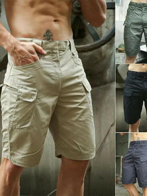 

Military Cargo orts with kets for Hunting And Fiing Straight Leg Casual Pants Youthful Energy Sle Qui Dry Function