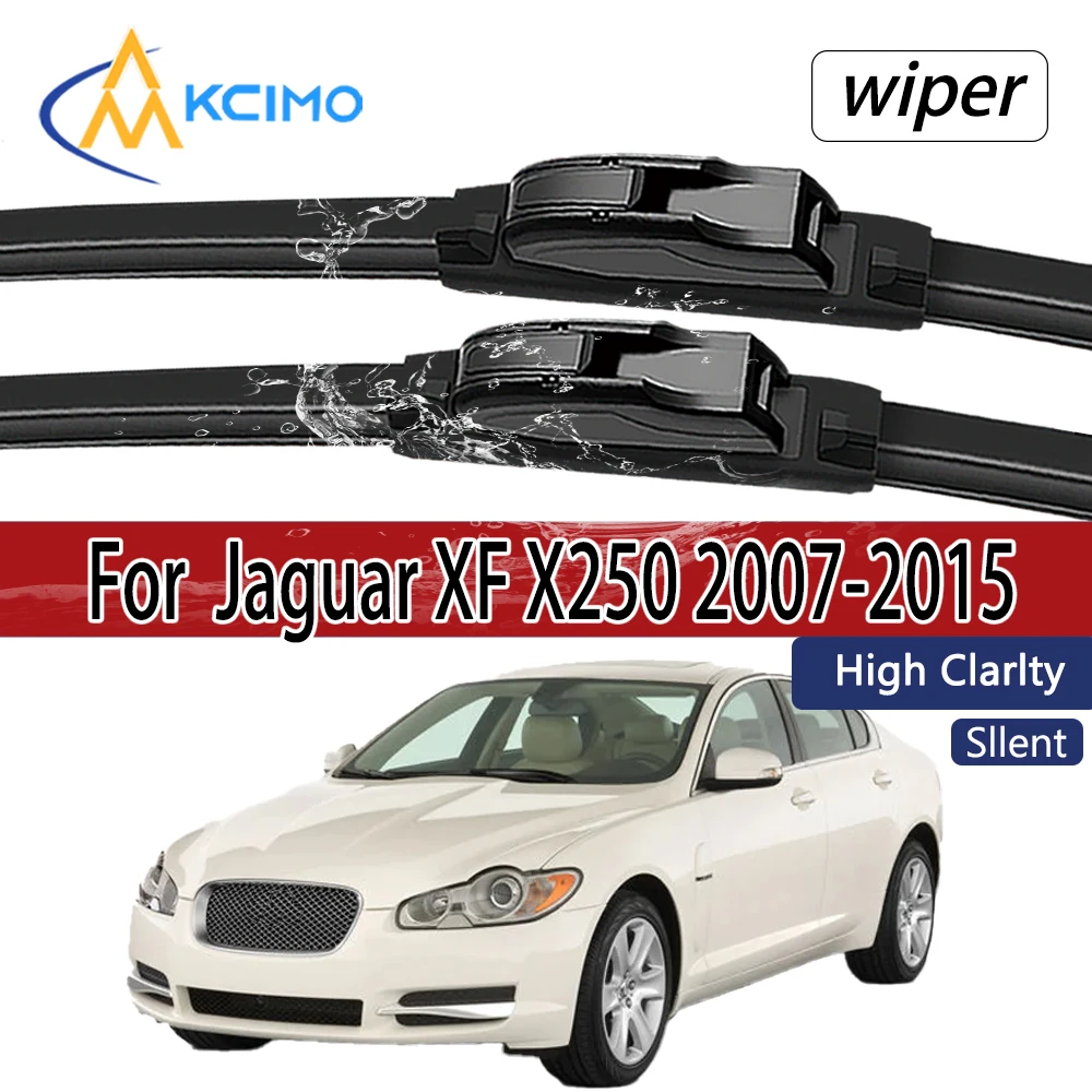 Для Jaguar XF X250 2007-2015 щетки стеклоочистителя переднего стекла 2 шт. аксессуары для окон ветрового стекла