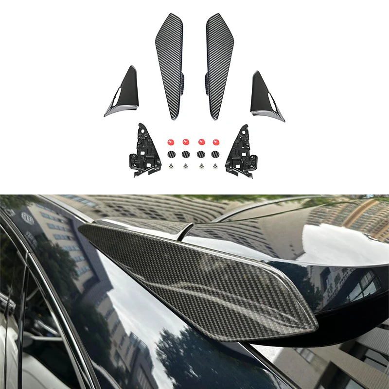 

For Porsche Cayenne Carbon Fiber Top Wing Spoiler Performance Parts Carbon Fiber Tail Wing Bodykit For Cars