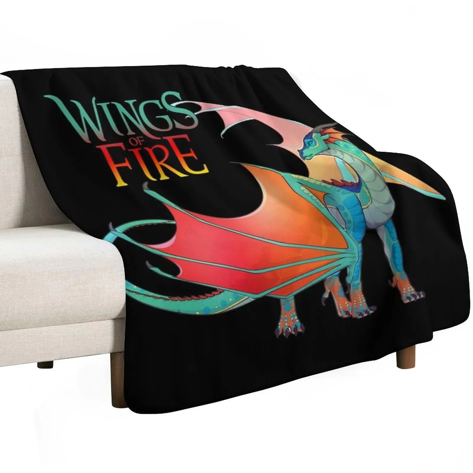 Wings Of Fire - Queen Glory Throw Blanket Custom Furrys Flannels Nap Designers Comforter Blankets