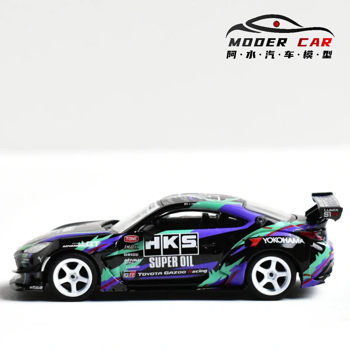 MINIGT TSM 1005 1:64 Souvenir GR86 HKS Display Diecast Model Car
