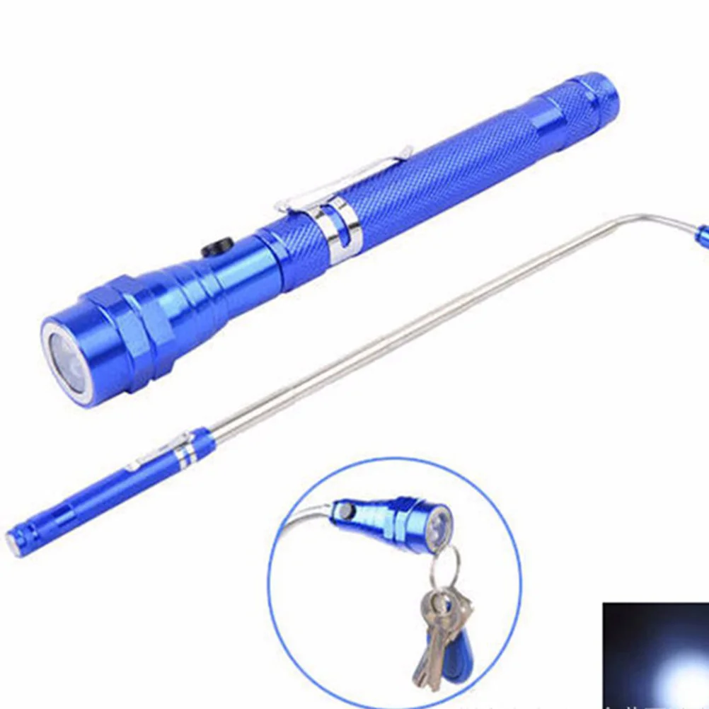 هوائي شكل المغناطيس انحناء رئيس ضوء العمل تلسكوبي تمتد خرطوم مصباح يدوي لا يشمل ضوء العمل المغناطيسي