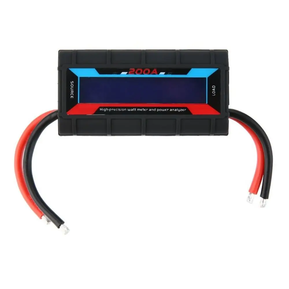 

High-precision LCD Solar Power Analyser 200A Amp Power Analyzer Digital Watt Meter Detector Tester