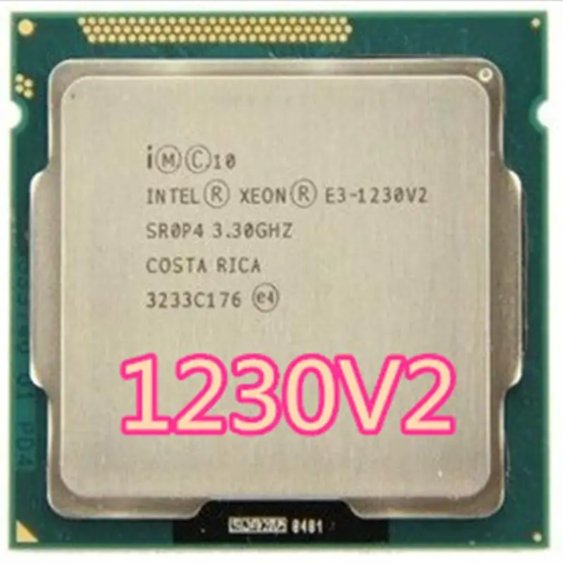 

Top Intel Xeon E3-1230 V2 e3 1230 V2 3.3GHz SR0P4 8M Quad Core LGA 1155 CPU E3 1230 V2 Processor free shipping