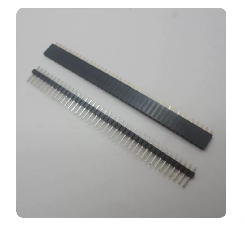 10pair Single Row Female & Male Pin Header 1*40pin strip 2.54mm
