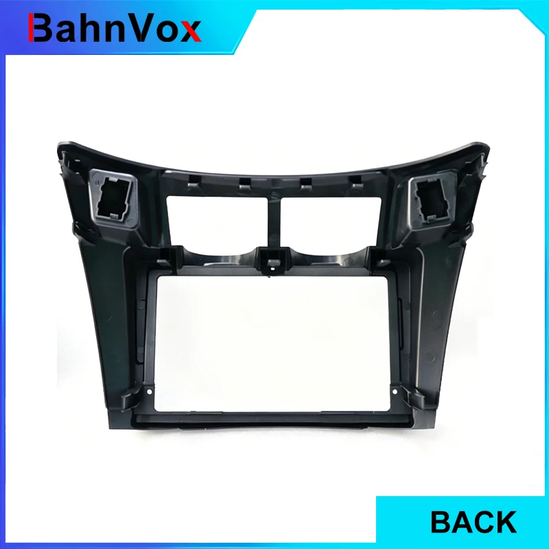 9 inch Android Car Radio frame forToyota yaris 2008 2011 2din Stereo GPS Fascia bezel Panel Adapter wire harness