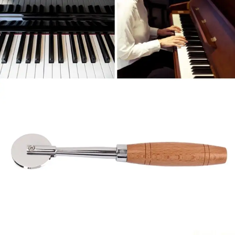 31BE Piano String Stretcher Tool String Pressing Rolling Wheel Stretching Tuning Tool Musical Instrument Accessories