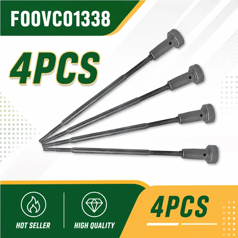 #F00VC01338 4PCS Diesel Common Rail Fuel Injector Valve Assembly Is Compatible With Injector Model: 0445110248 0445110273 LF1642